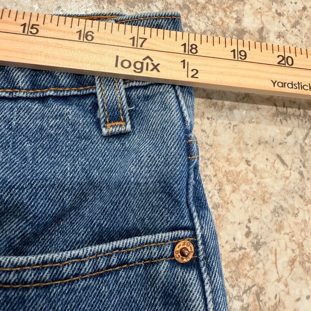 Levi's 517 Bootcut Jeans 38x36 Blue Slim Fit Denim Pants